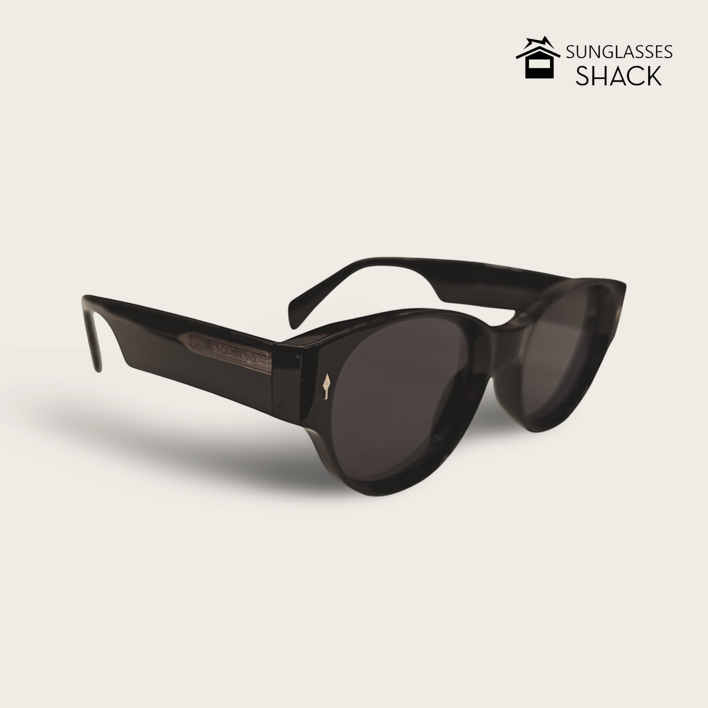 OBSIDIAN BLACK SUNGLASSES - JM
