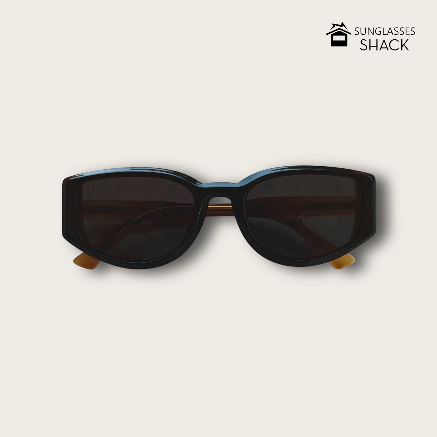 SLEEK BLACK SUNGLASSES - JM