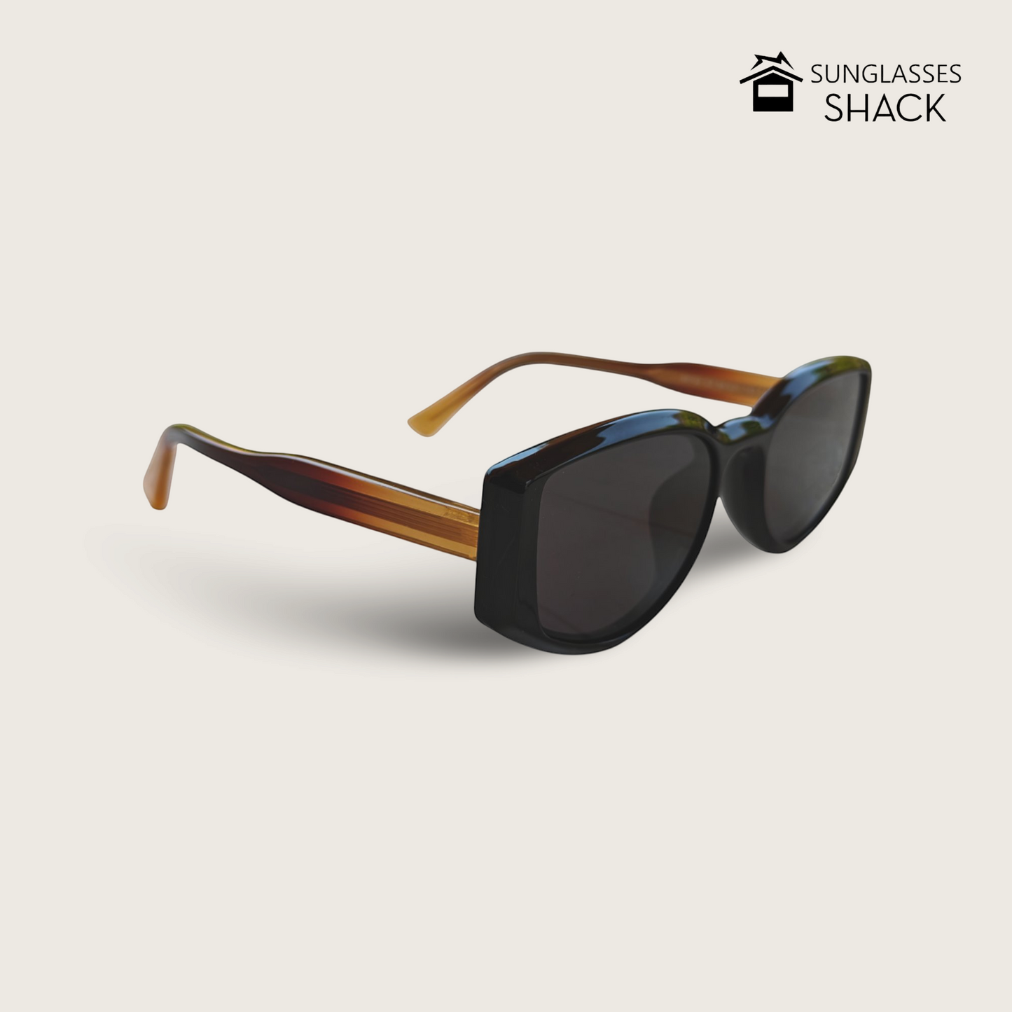 SLEEK BLACK SUNGLASSES - JM