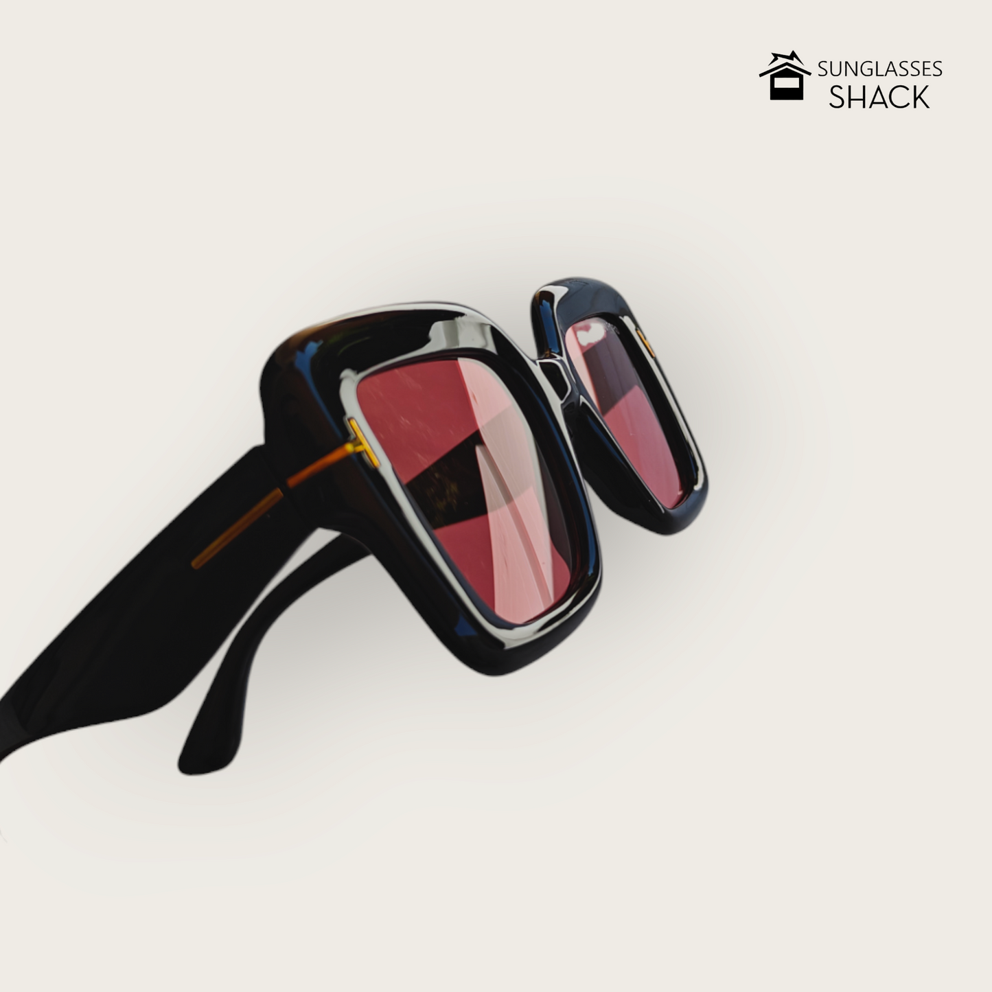 PINK CHUNKY SUNGLASSES - TF