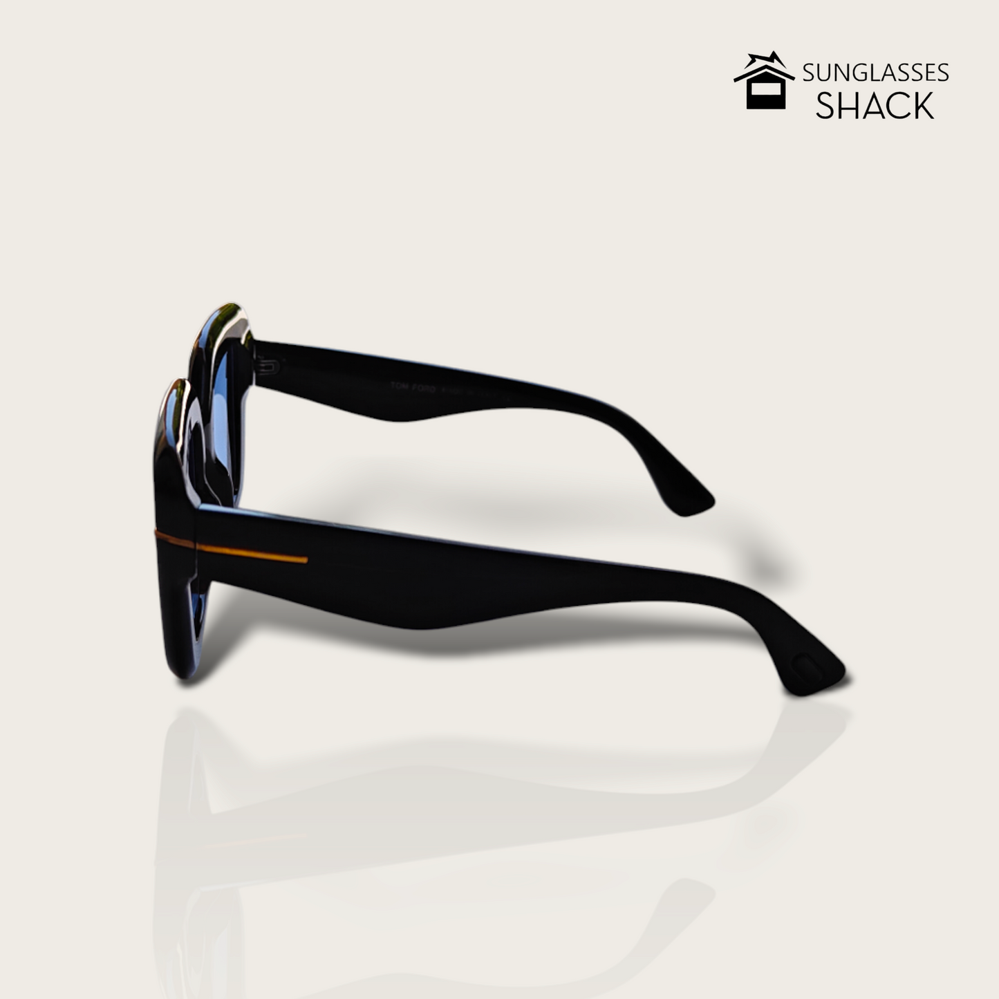 BLUE CHUNKY SUNGLASSES - TF