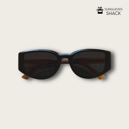 SLEEK BLACK SUNGLASSES - JM